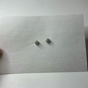 Silver Stud Earrings
